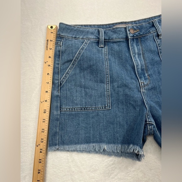 NWT Just USA‎ Denim Frayed Cuffs Jean Shorts Womens 29,8 - Picture 3 of 11